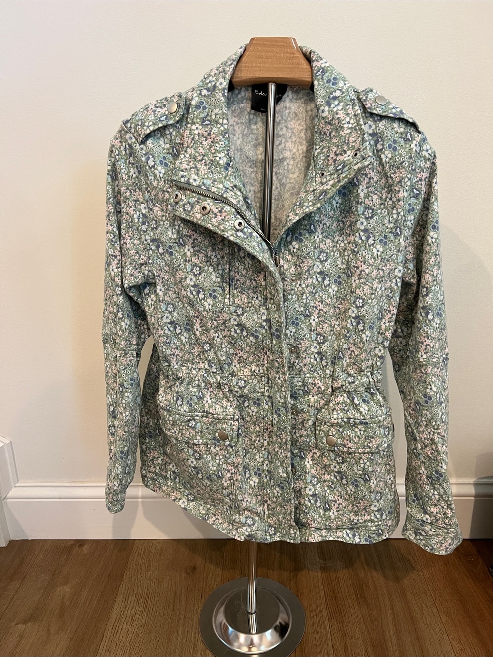 Eden Society Utility Jacket Floral Medium